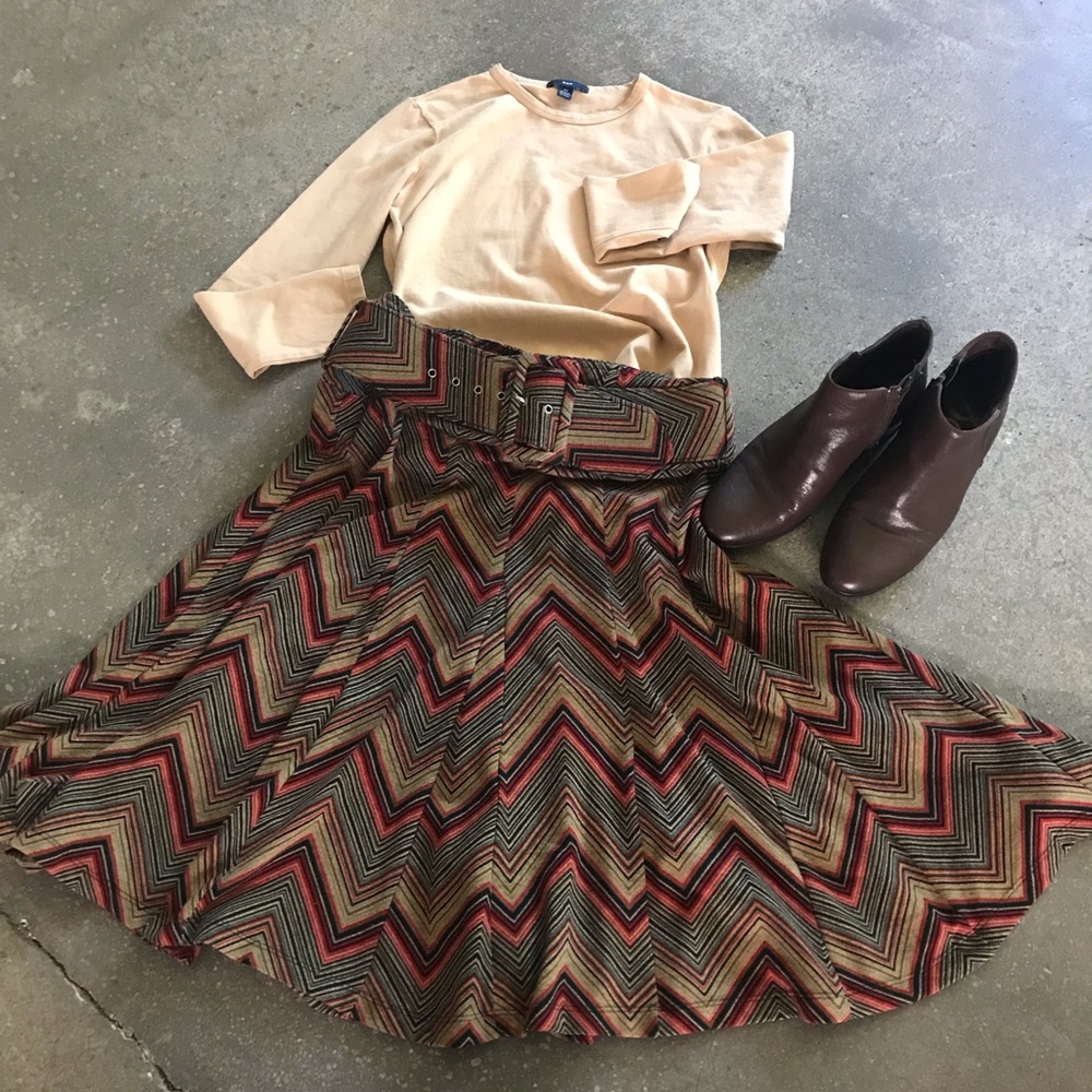 Multi colored Ladies Skirt